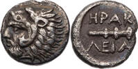 Bithynien Trihemiobol Herakleia Pontika, Kopf des Herakles / Keule, R! -