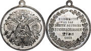 Wien Tragbare Medaille Auf das dritte Bundesschiessen in Wien -