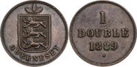 Guernsey 1 Double Kursmünze (1868-1911) -