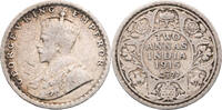 Britisch Indien 2 Annas George V. (1910-1936) - Kursmünze (1912-1917) - Bombay -