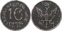 Geplantes Königreich Polen 10 Fenigow Kursmünze (1917-1918) -