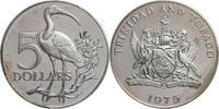 Trinidad and Tobago 5 Dollar Kursmünze (1971-1975) - Scharlachsichler -