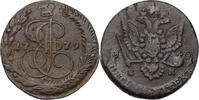 Russland, Zarenreich 5 Kopeken 1779 EM Katharina II. (1762-1796) s-ss 25,00 EUR prix TTC + 10,00 EUR frais d'envoi