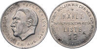 Drittes Reich Medaille Adolf Hitler / Wahlwerbemarke der NSDAP -
