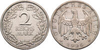 Weimarer Republik 2 Reichsmark Kursmünze (1925-1931) -
