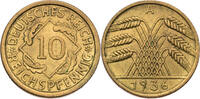 Weimarer Republik 10 Reichspfennig Kursmünze (1924-1936) -