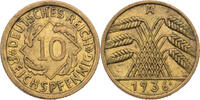 Weimarer Republik 10 Reichspfennig Kursmünze (1924-1936) -
