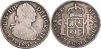 Chile 2 Reales 1805 So FJ Karl IV. (1788-1808) - Kursmünze (1792-1808) s... 200,00 EUR prix TTC + 7,00 EUR frais d'envoi