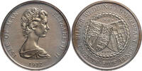 Isle of Man 25 Pence 25th Anniversary of the Wedding of Queen Elizabeth II and Prince Philip -