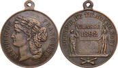 Frankreich, 3. Republik Tragbare Medaille Souvenir du tirage au sort -
