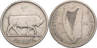 Irland 1 Scilling (Shilling) Harfe / Stier - Kursmünze (1928-1937) -