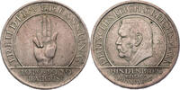 Weimarer Republik 3 Reichsmark Zum 10. Jahrestag der Weimarer Reichsverfassung (Schwurhand) -