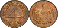 Weimarer Republik 4 Pfennig sog. Brüningtaler - Kursmünze -