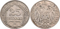 Kaiserreich 25 Pfennig Kursmünze (1909-1912) -