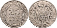 Kaiserreich 25 Pfennig Kursmünze (1909-1912) -