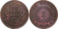 Madeira 10 Reis Maria II. (1834-1853) - Kursmünze (1842-1852) -