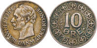 Dänemark 10 Öre Frederik VIII. (1906-1912) - Kursmünze (1907-1912) -