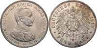 Kaiserreich, Preussen 5 Mark Wilhelm II. (1888-1918) - zum 25. Regierungsjubiläum -