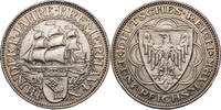 Weimarer Republik 5 Reichsmark 100 Jahre Bremerhaven -