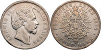 Kaiserreich, Bayern 5 Mark Ludwig II. (1864-1886) - Kursmünze (1874-1876) -
