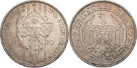 Weimarer Republik 3 Reichsmark 1000 Jahre Burg und Stadt Meißen -
