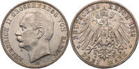 Kaiserreich, Baden 3 Mark Friedrich II. (1907-1918) - Kursmünze (1908-1915) -