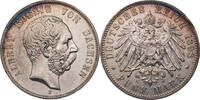 Kaiserreich, Sachsen 5 Mark Albert (1873-1902) - Kursmünze (1891-1902) -