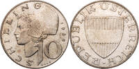 Österreich 10 Schilling Kursmünze (1957-1973) -