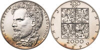 Tschechien 200 Korun 150th Anniversary of the Birth and 100th Anniversary of the Death Zdeněk Fibich -
