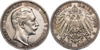 Kaiserreich, Preussen 3 Mark Wilhelm II. (1888-1918) - Kursmünze (1905-1912) -