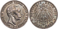 Kaiserreich, Preussen 3 Mark Wilhelm II. (1888-1918) - Kursmünze (1905-1912) -