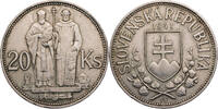 Slowakei 20 Korun St. Kyrill und St. Methodius -