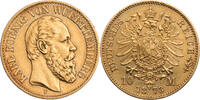 Kaiserreich, Württemberg 10 Mark Karl (1864-1891) - Kursmünze (1872-1873) -
