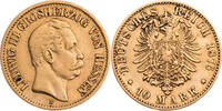 Kaiserreich, Hessen 10 Mark Ludwig III. (1848-1877) - Kursmünze (1875-1877) -