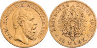 Kaiserreich, Württemberg 10 Mark Karl (1864-1891) - Kursmünze (1874-1888) -