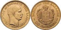 Griechenland 20 Drachmen 1884 George I. (1863-1913) - Kursmünze TTB