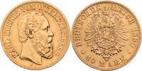 Kaiserreich, Württemberg 10 Mark Karl (1864-1891) - Kursmünze (1874-1888) -