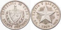 Kuba 20 Centavos Kursmünze (1915-1949) -