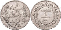 Tunesien 1 Franc Ali III. (1882-1902) - Kursmünze (1891-1902) -