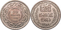 Tunesien 20 Francs Ahmad II. (1929-1942) - Kursmünze (1939-1942) -