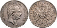 Kaiserreich, Sachsen 5 Mark 1904 E Georg (1902-1904) - Kursmünze (1902-1904) TTB