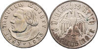Drittes Reich 2 Reichsmark 1933 D Zum 450. Geburtstag von Martin Luther ... 35,00 EUR  + 10,00 EUR frais d'envoi