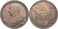 Ungarn, K&ouml;nigreich 5 Peng&ouml; 1939 BP 75th Birthday of Admiral Mikl&oacute;s Horth... 70,00 EUR  + 10,00 EUR frais d'envoi