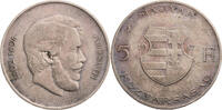 Ungarn, Voksrepublik 5 Forint 1947 BP 100 Jahre Unabh&auml;ngigkeitserhebung ... 20,00 EUR  + 10,00 EUR frais d'envoi