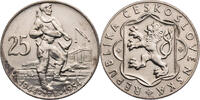 Tschechoslowakei 25 Korun 1954 Auf den 10. Jahrestag des Aufstands ss-vz... 25,00 EUR  + 10,00 EUR frais d'envoi