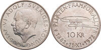 Schweden 10 Kronor 1972 Gustaf VI. Adolf - Auf seinen 90. Geburtstag ss-vz 45,00 EUR  + 10,00 EUR frais d'envoi