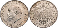 Kaiserreich, Bayern 3 Mark 1914 D Ludwig III. (1913-1918) - Kursm&uuml;nze ss... 50,00 EUR  + 10,00 EUR frais d'envoi