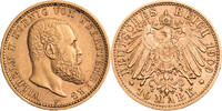 Kaiserreich, Württemberg 10 Mark Wilhelm II. (1891-1918) - Kursmünze (1893-1913) -