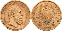 Kaiserreich, W&uuml;rttemberg 20 Mark 1872 F Karl (1864-1891) - Kursm&uuml;nze (18... 1150,00 EUR envoi gratuit