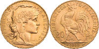 Frankreich 20 Francs Kursmünze (1907-1914) -